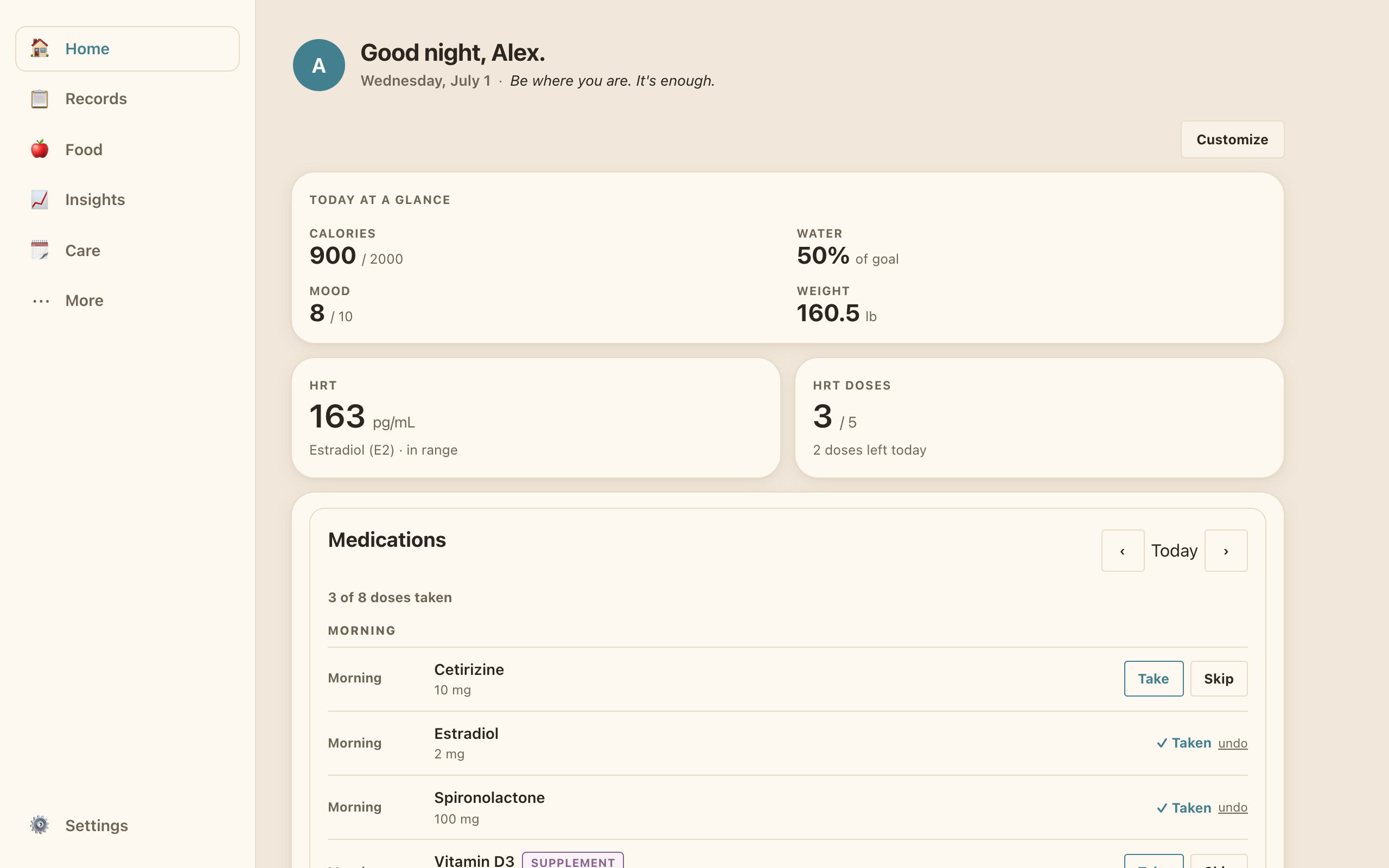 RecordKeeper web app